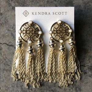 Kendra Scott Tassel Statement Earrings